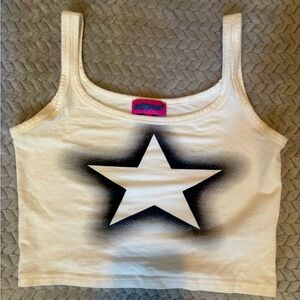 Edikted Women's White and Cream Vest